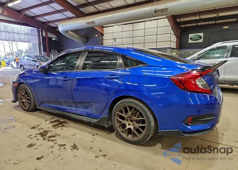 2020 Honda Civic Sport из США, поврежденный, VIN 2HGFC2F86LH589552